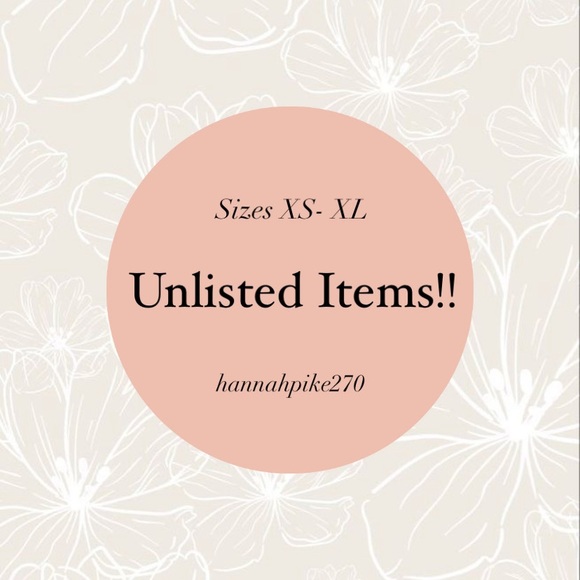 🛍️Unlisted Items #1- 100🛍️ - Picture 1 of 1